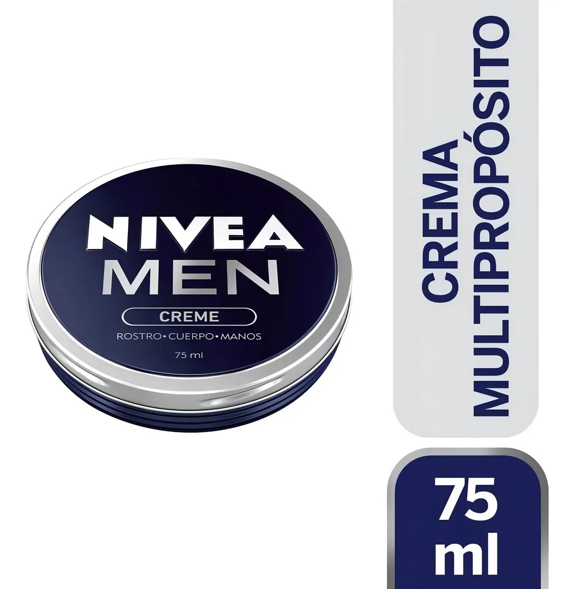 Nivea Men Crema Rostro-Cuerpo-Manos Lata 75ml  3