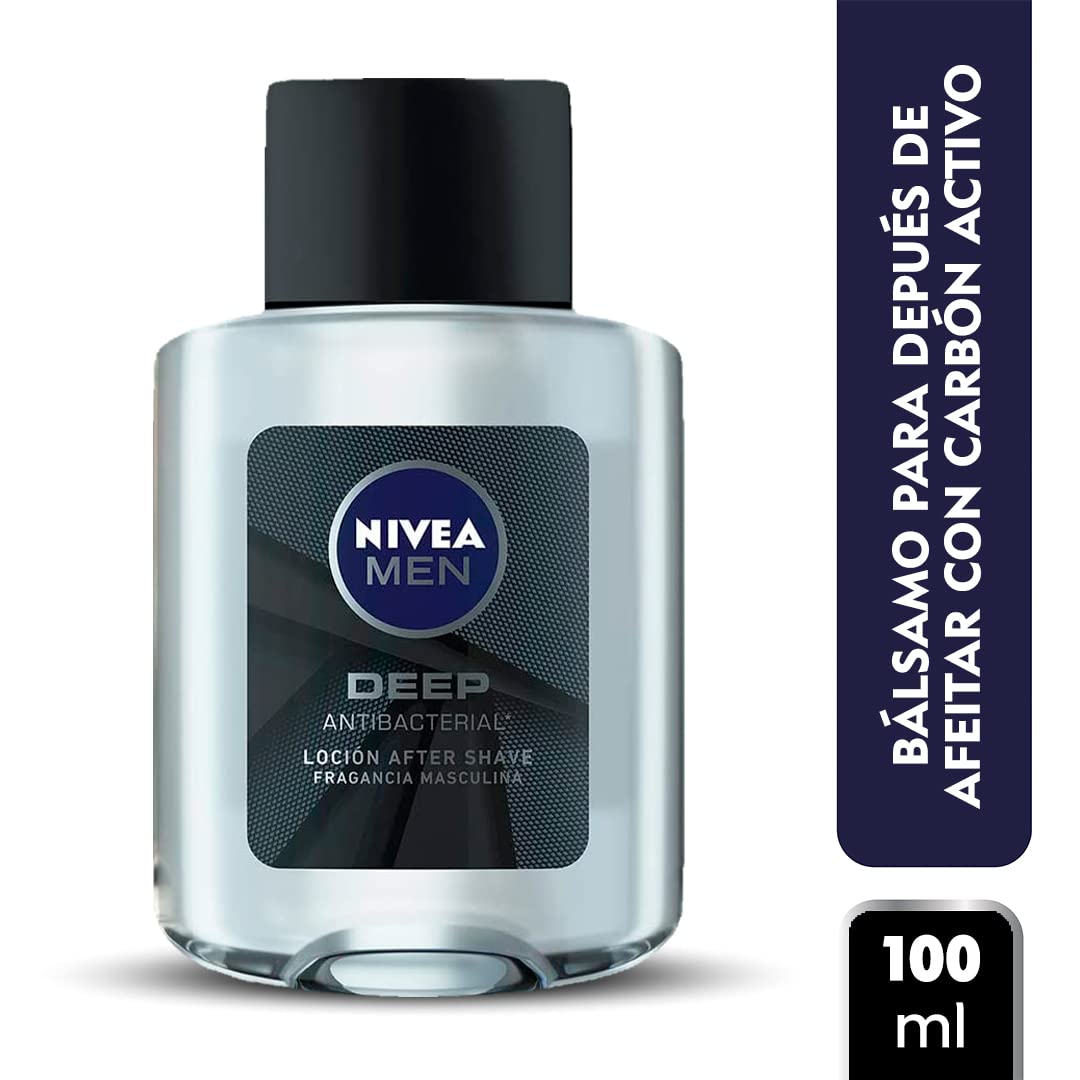 Deep Comfort Locion After Shave Anti Bacterial 100ml Nivea Men  8