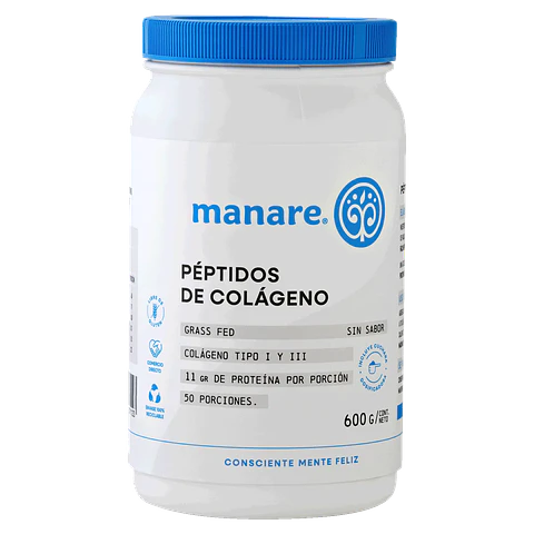 Peptidos de Colageno Hidrolizado 600g Manare