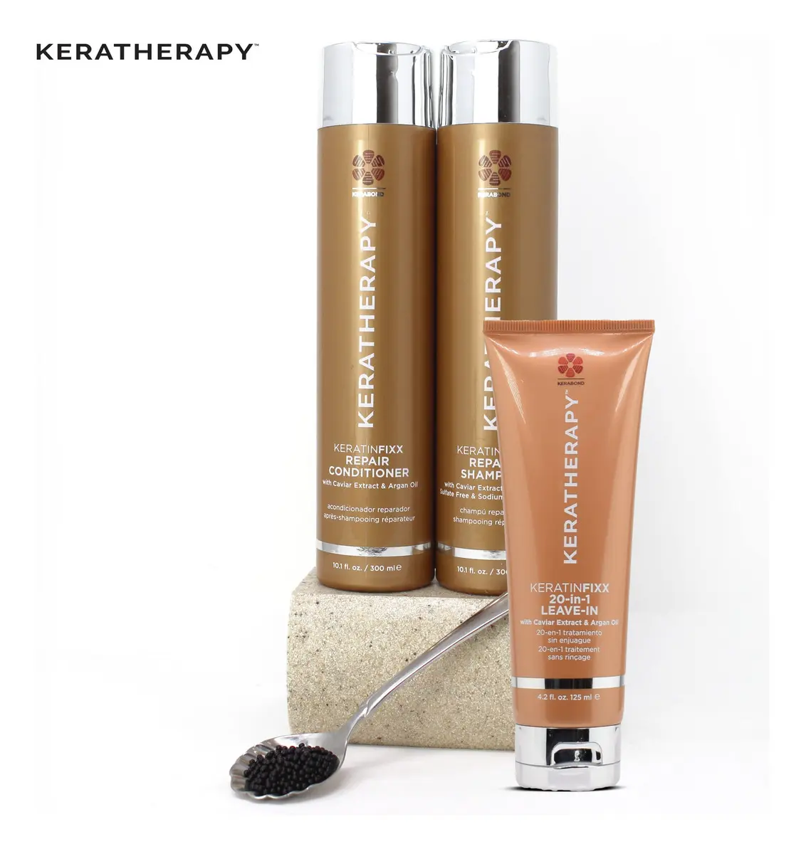 Keratherapy Keratinfixx 20-en-1 Con Caviar Y Aceite De Argan 5