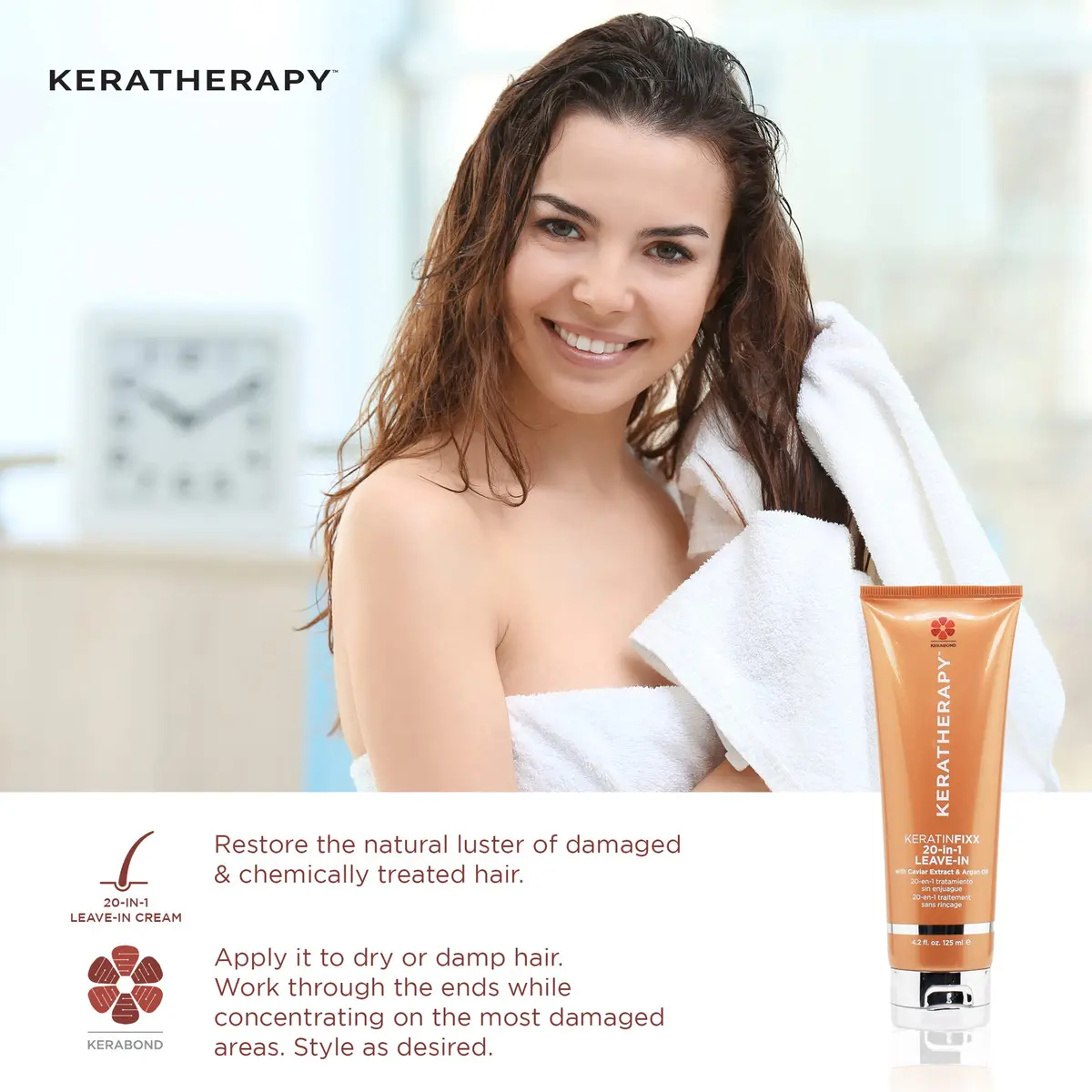 Keratherapy Keratinfixx 20-en-1 Con Caviar Y Aceite De Argan 4