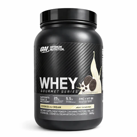 Whey Gourmet Optimum Nutrition Cokkies & Cream 900Gr