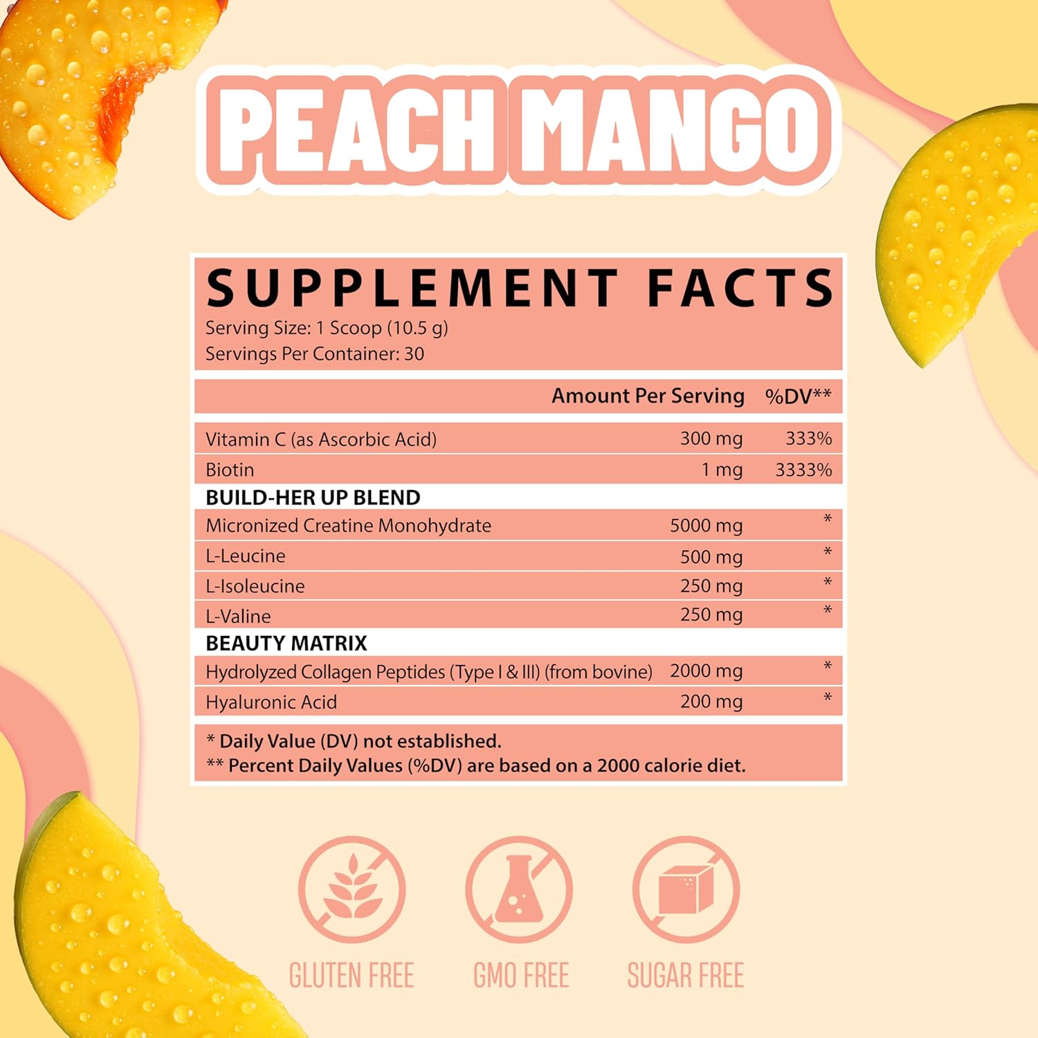 Nutrex Research Creatine for Women Peach Manago 306gr 5