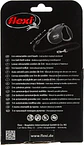 Correa Flexi Talla S Color Negro Puntos Rosa 5mt Hasta 12kg  - Miniatura 3