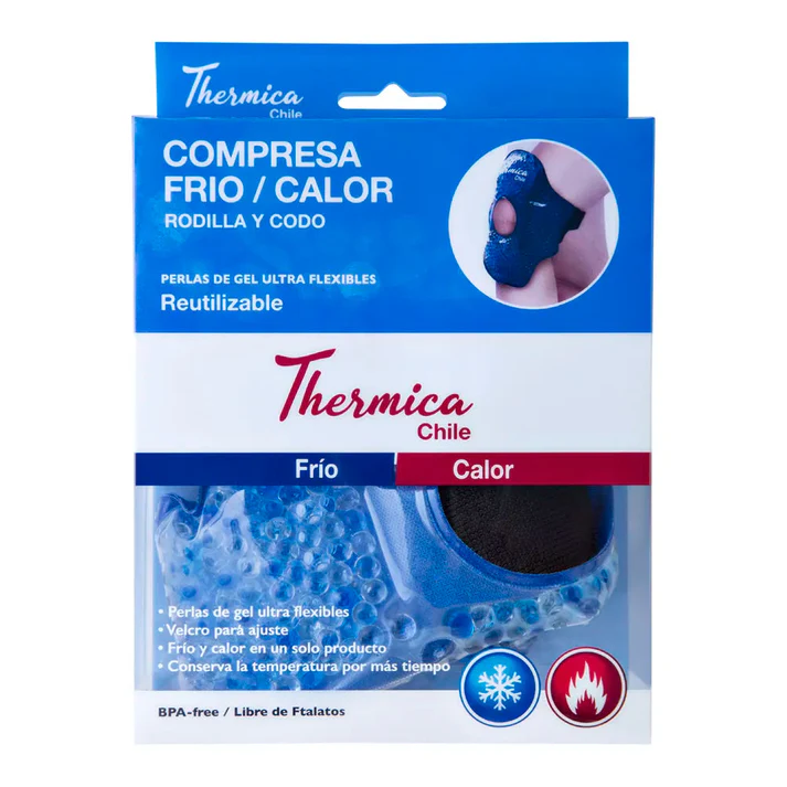 Compresa Frio Calor Perlas de Gel Rodilla y Codo Thermica Chile 1