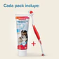 Pack Pasta Dental 100gr + Cepillo Dental Mascotas Beaphar  - Miniatura 4