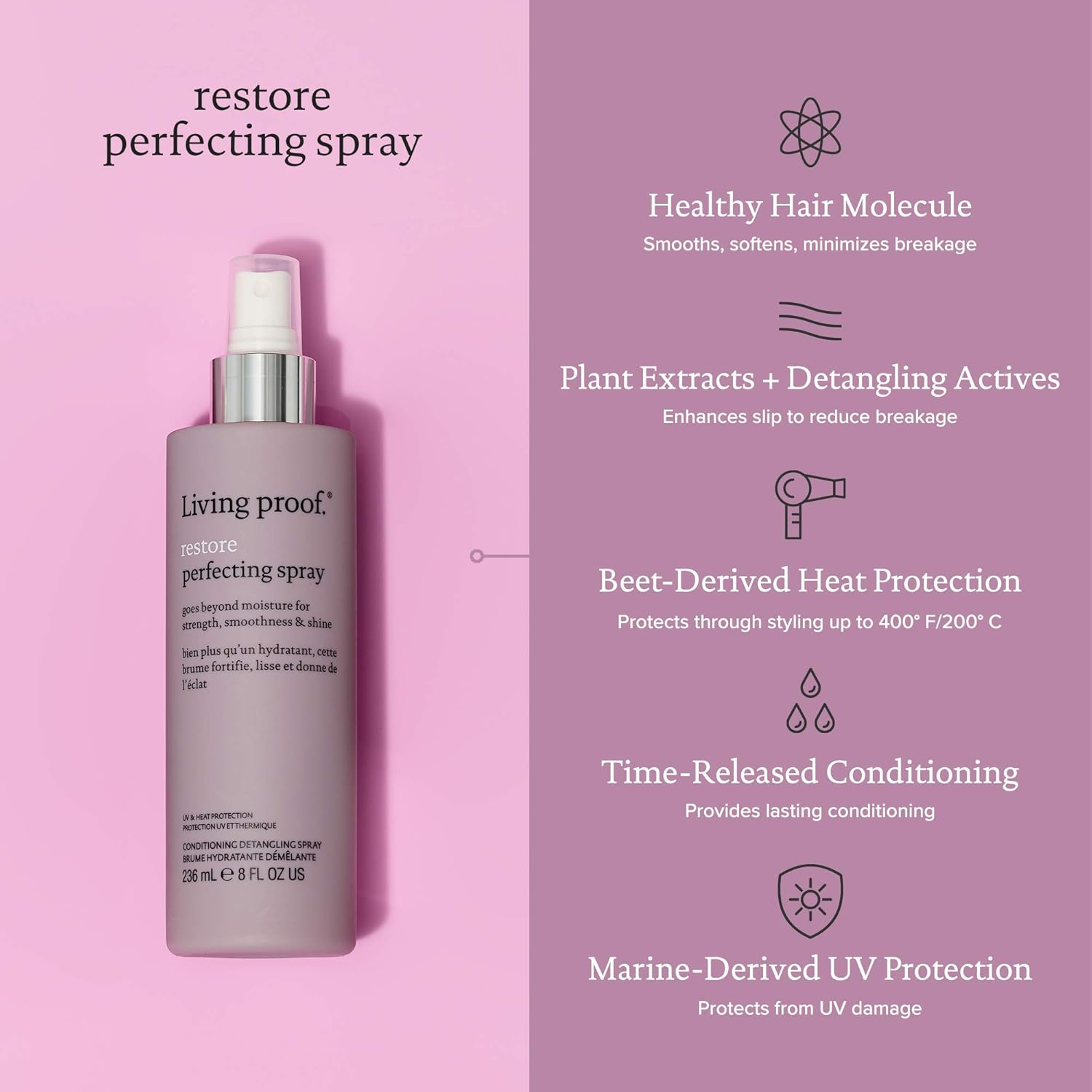 Spray Restaurador Restore Perfecting Spray Living Proof 236ml 6