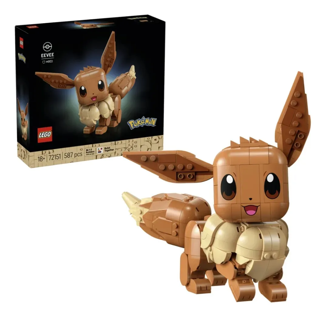 Lego Eevee #0133 Pokémon Set 72151 587 Eevee 1