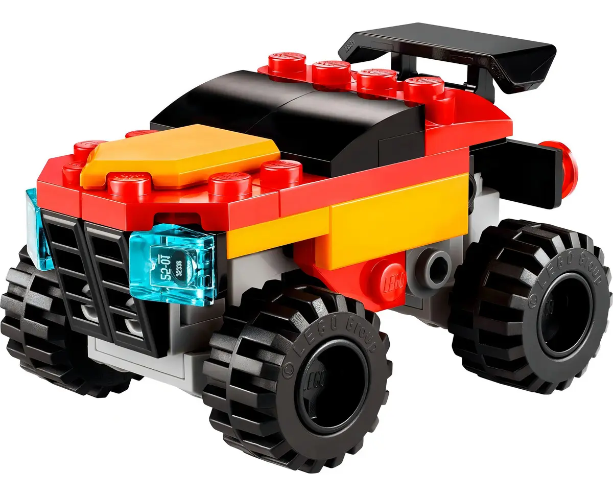 Lego Mini Camioneta Monstruo Convertible 30691 55 Camioneta 2