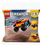 Lego Mini Camioneta Monstruo Convertible 30691 55 Camioneta - Miniatura 1