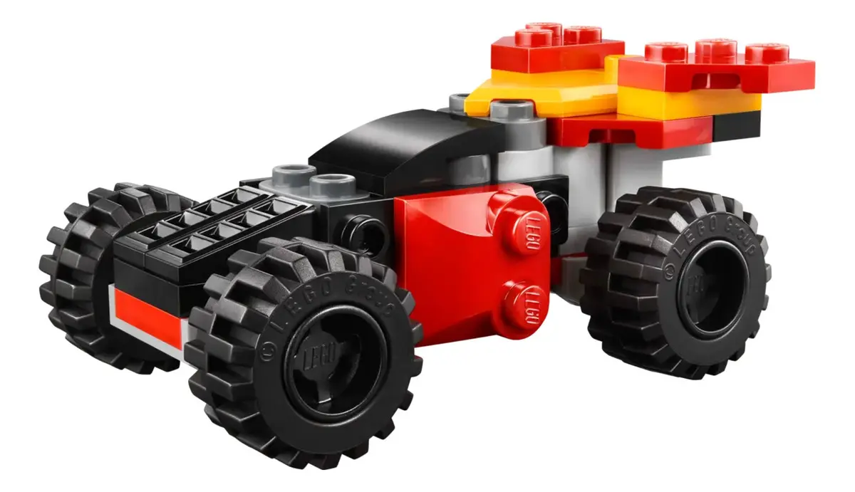 Lego Mini Camioneta Monstruo Convertible 30691 55 Camioneta 5