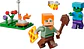 Lego Minecraft El Conflicto De Alex En Hoguera Polybag 30732 - Miniatura 2