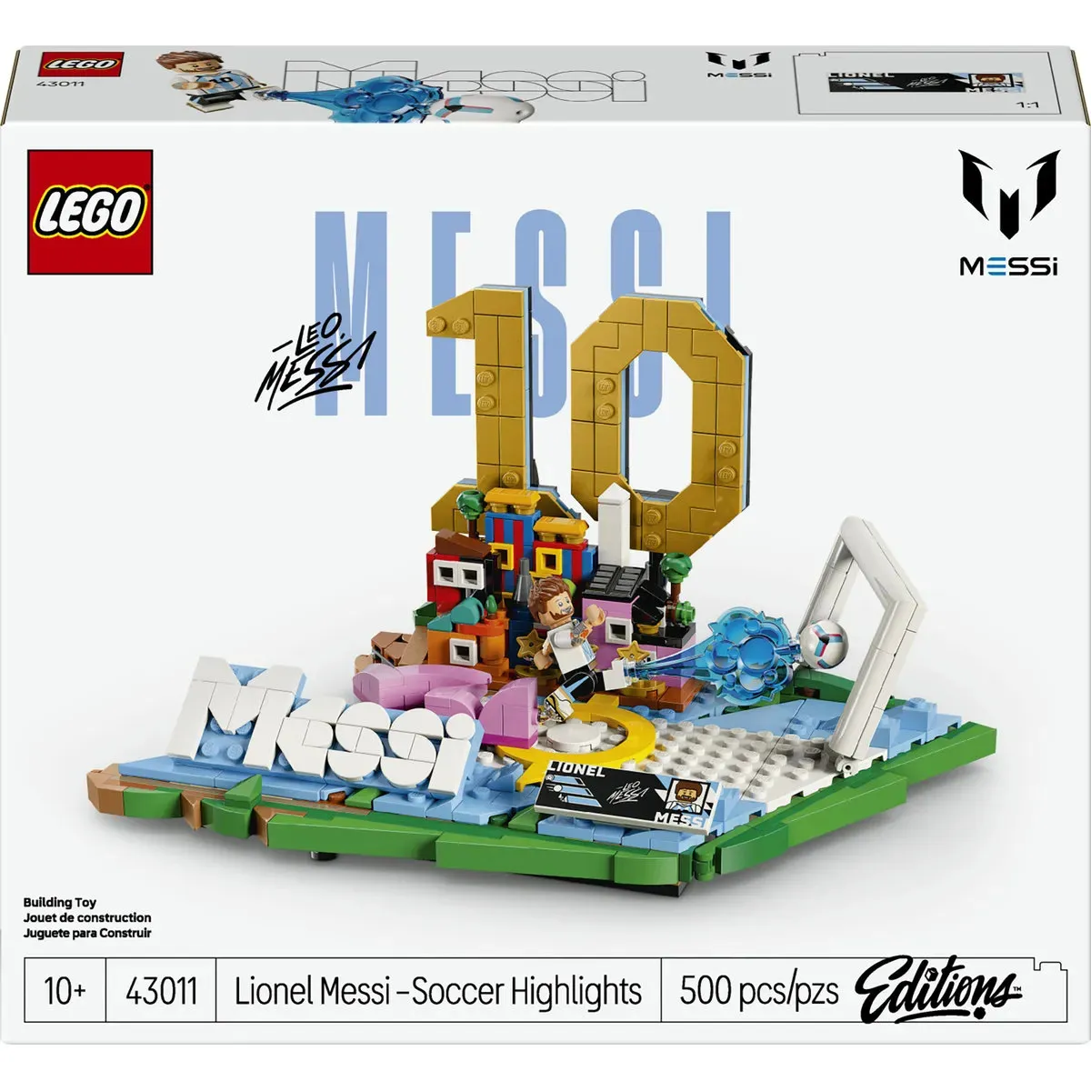 Lego Editions Sports Lionel Messi Fenómenos Del Futbol 43011 1