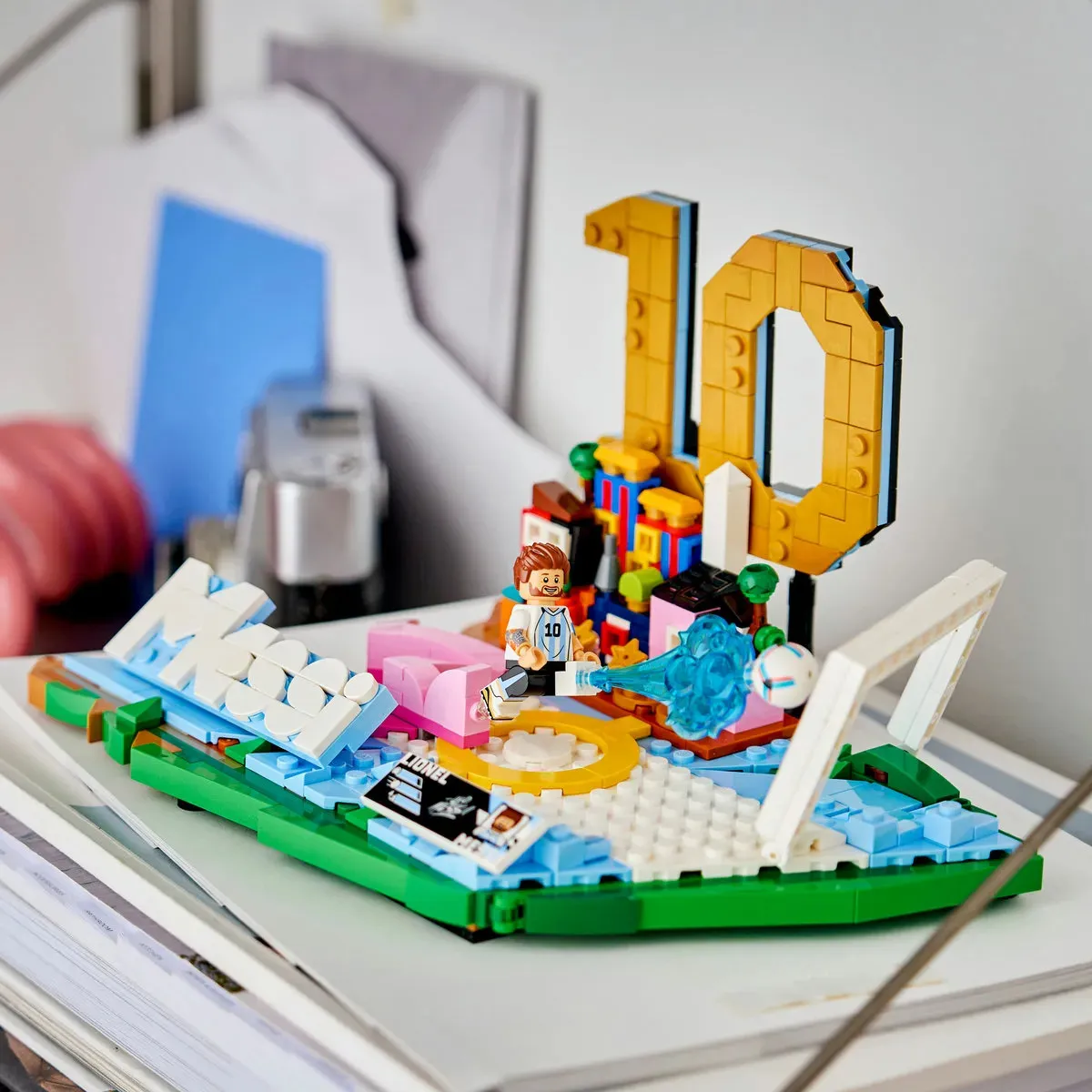 Lego Editions Sports Lionel Messi Fenómenos Del Futbol 43011 4