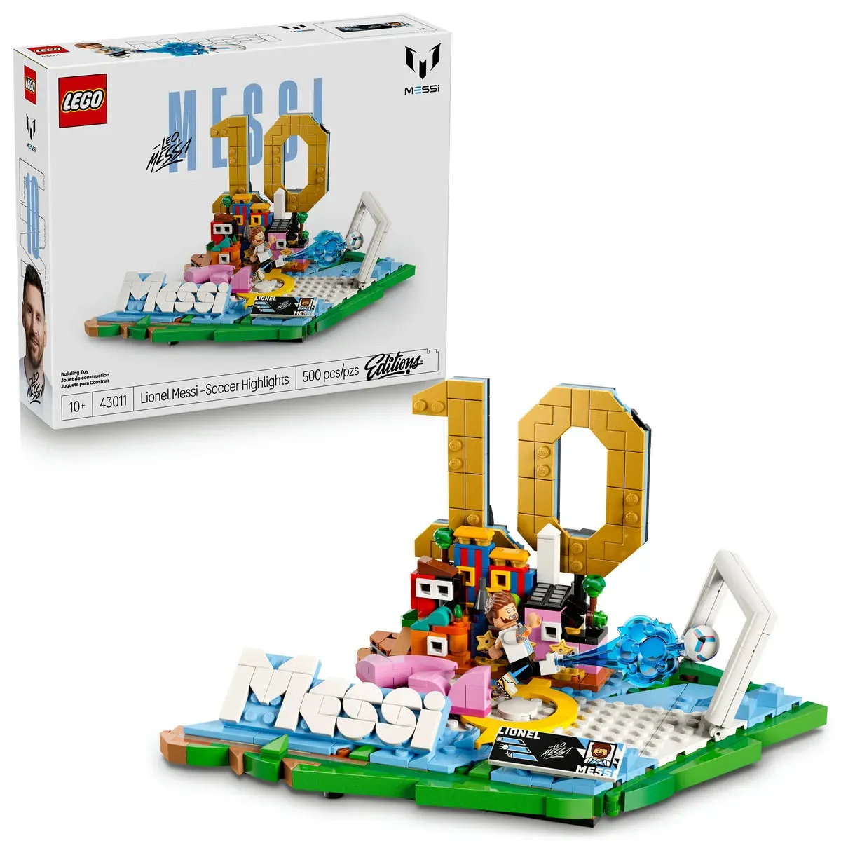Lego Editions Sports Lionel Messi Fenómenos Del Futbol 43011 2