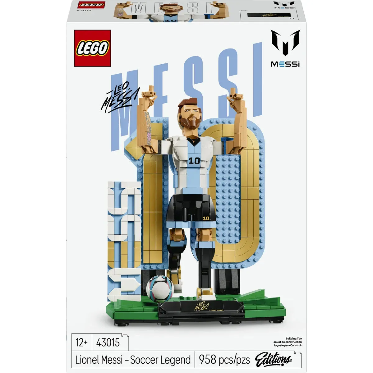 Lego Editions Sports Lionel Messi: Leyenda Del Futbol 43015 1