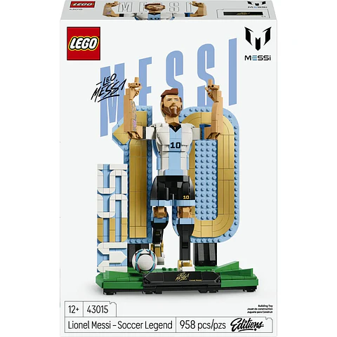 Lego Editions Sports Lionel Messi: Leyenda Del Futbol 43015