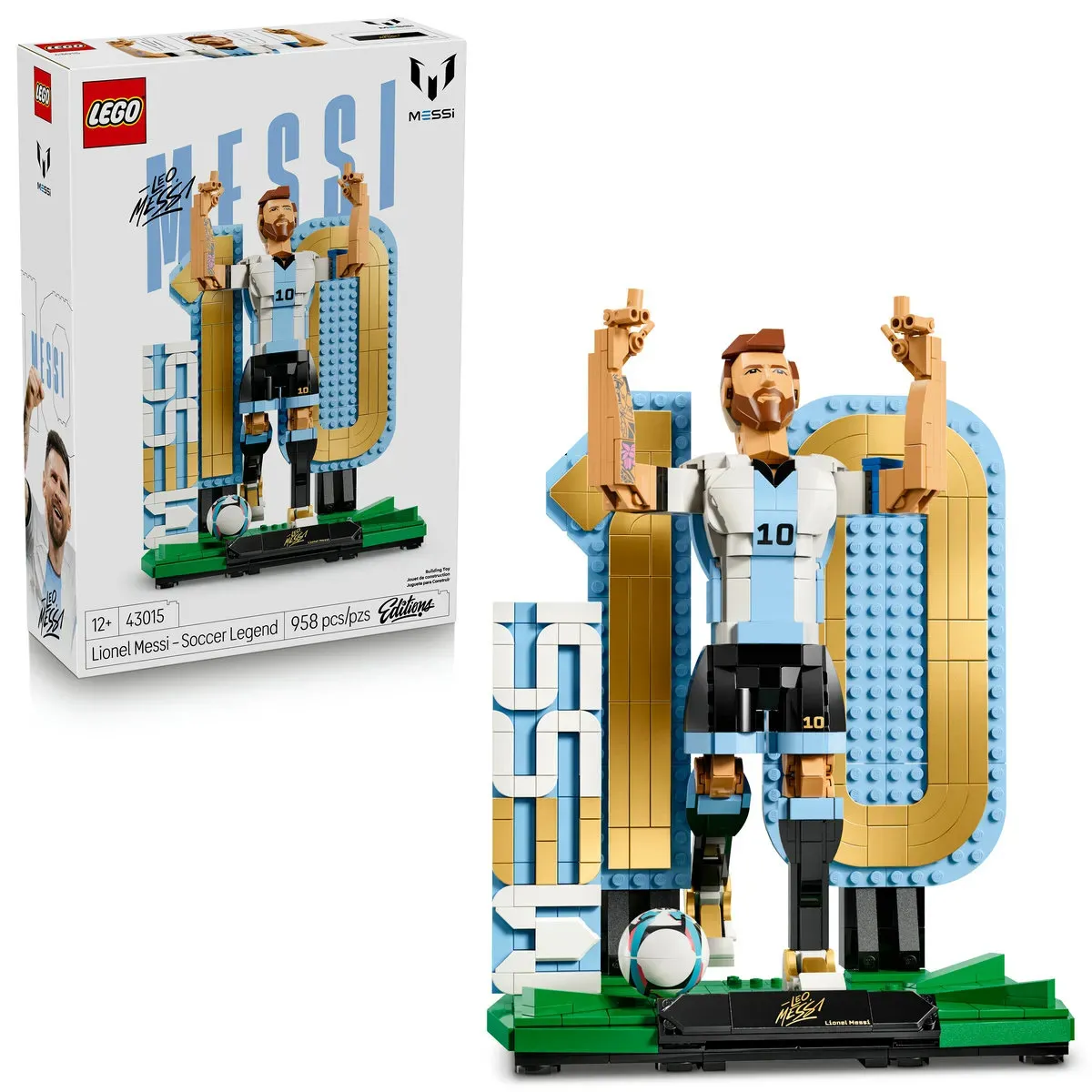 Lego Editions Sports Lionel Messi: Leyenda Del Futbol 43015 2