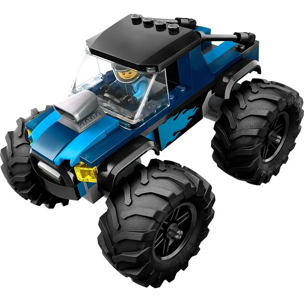 Lego City Carro Monstruo Azul Cantidad De Piezas 148 3