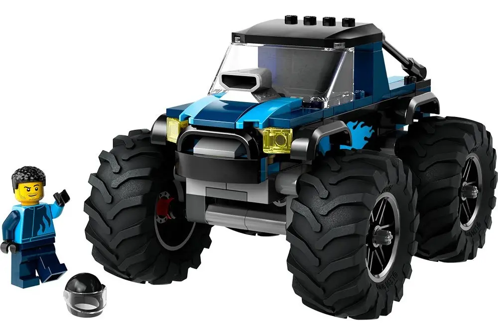 Lego City Carro Monstruo Azul Cantidad De Piezas 148 4
