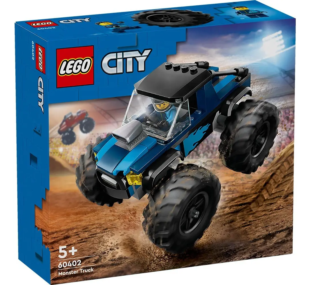 Lego City Carro Monstruo Azul Cantidad De Piezas 148 1