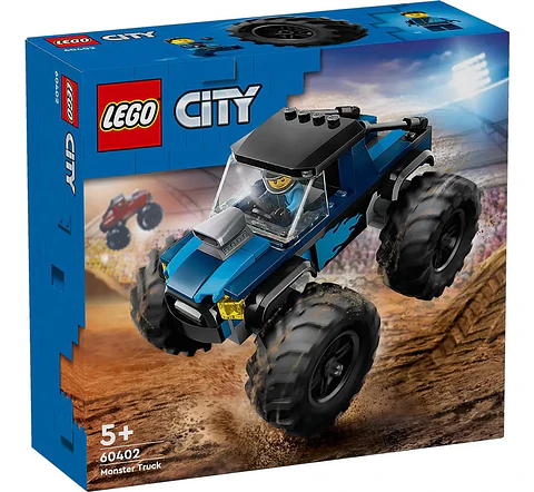 Lego City Carro Monstruo Azul Cantidad De Piezas 148