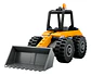 Kit Lego City Cargadora de ruedas amarilla para construcción 60450 - Miniatura 2