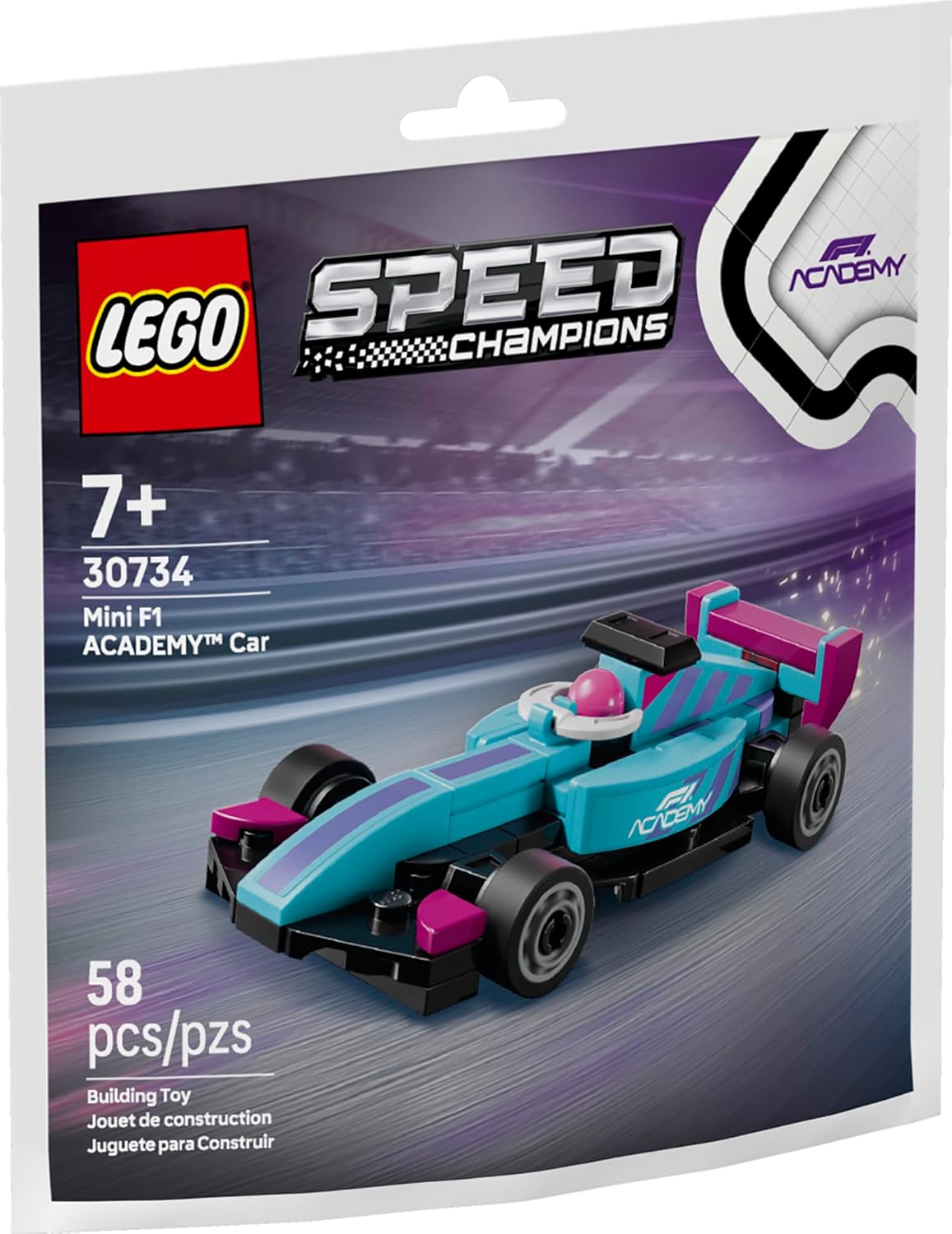Mini Auto F1 Academy 30734 Lego 1
