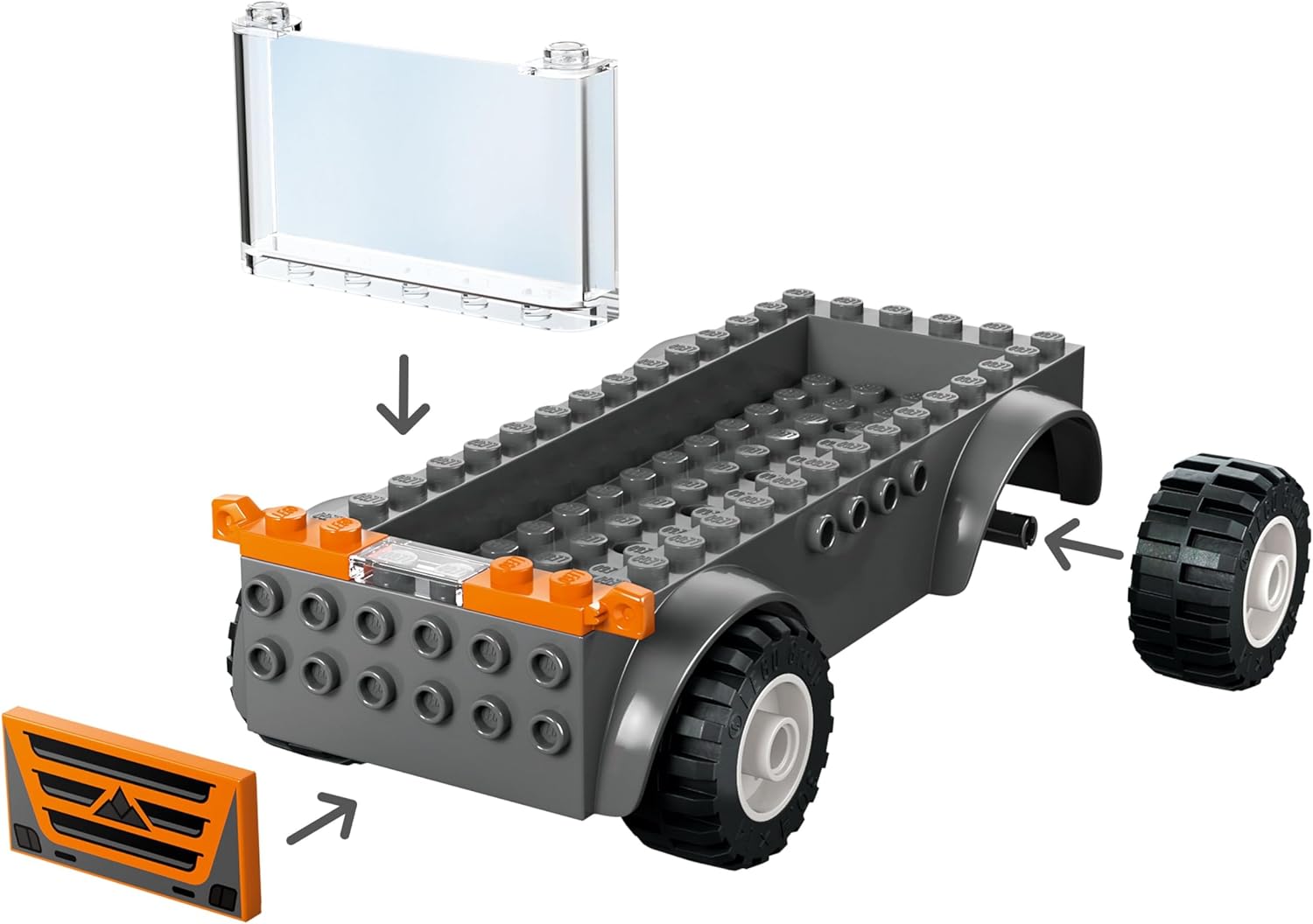 Camion de Transporte de Motos 60491 Lego 3