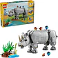 Fauna Salvaje 3en1 Poderoso Rinoceronte 31171 Piezas 780 Lego - Miniatura 1