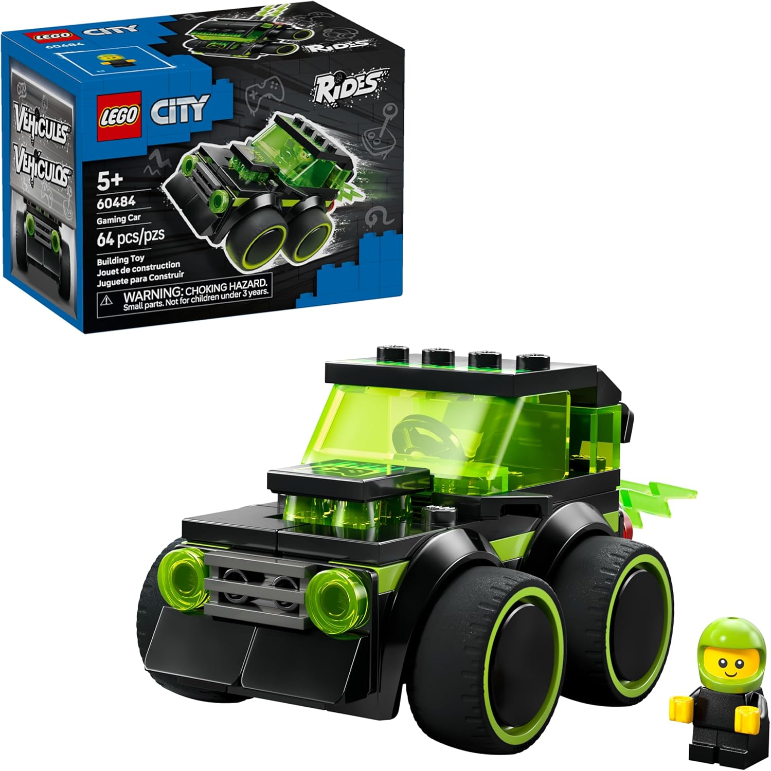 Auto de Carreras de Videojuego 60484 Lego 1