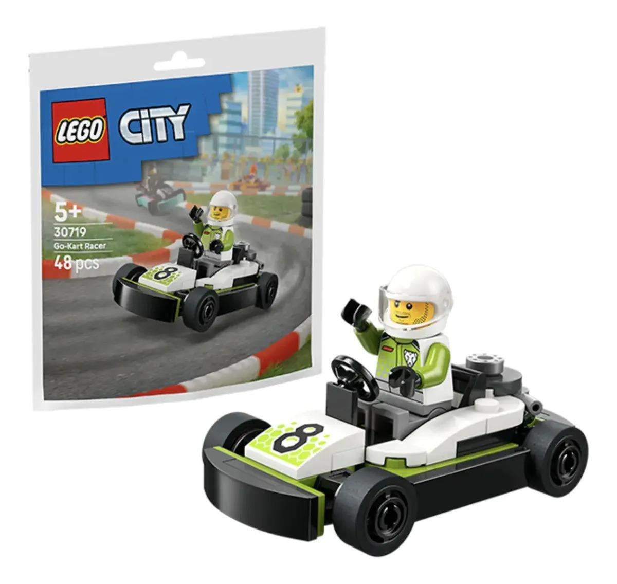 Lego City Go Kart de Carreras 30719 1