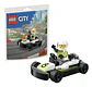 Lego City Go Kart de Carreras 30719 - Miniatura 1