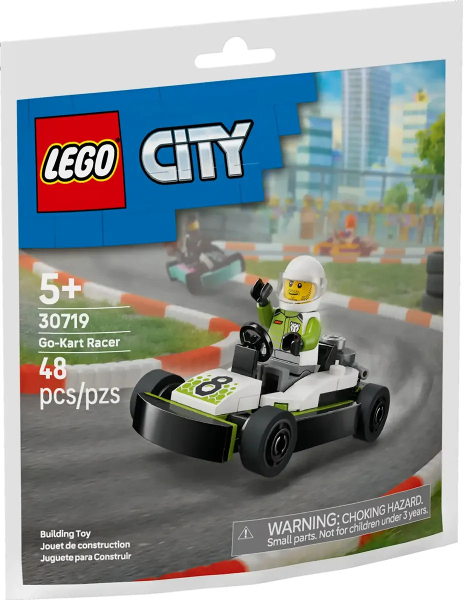 Lego City Go Kart de Carreras 30719 2