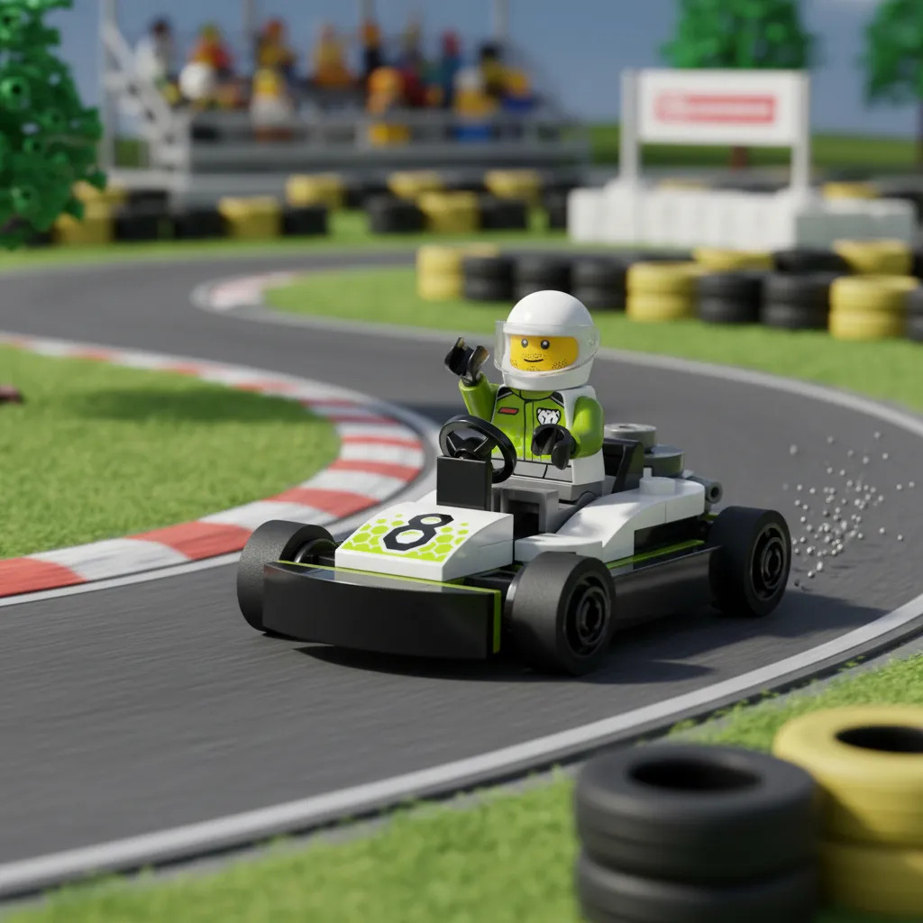 Lego City Go Kart de Carreras 30719 5