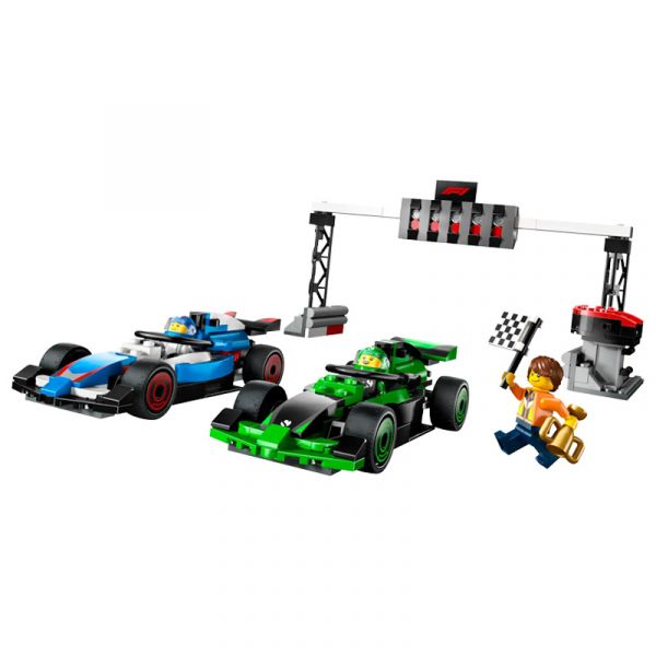 Coches de carreras VCARB y Sauber F1 60474 Lego 2