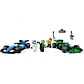 Coches de carreras VCARB y Sauber F1 60474 Lego - Miniatura 3