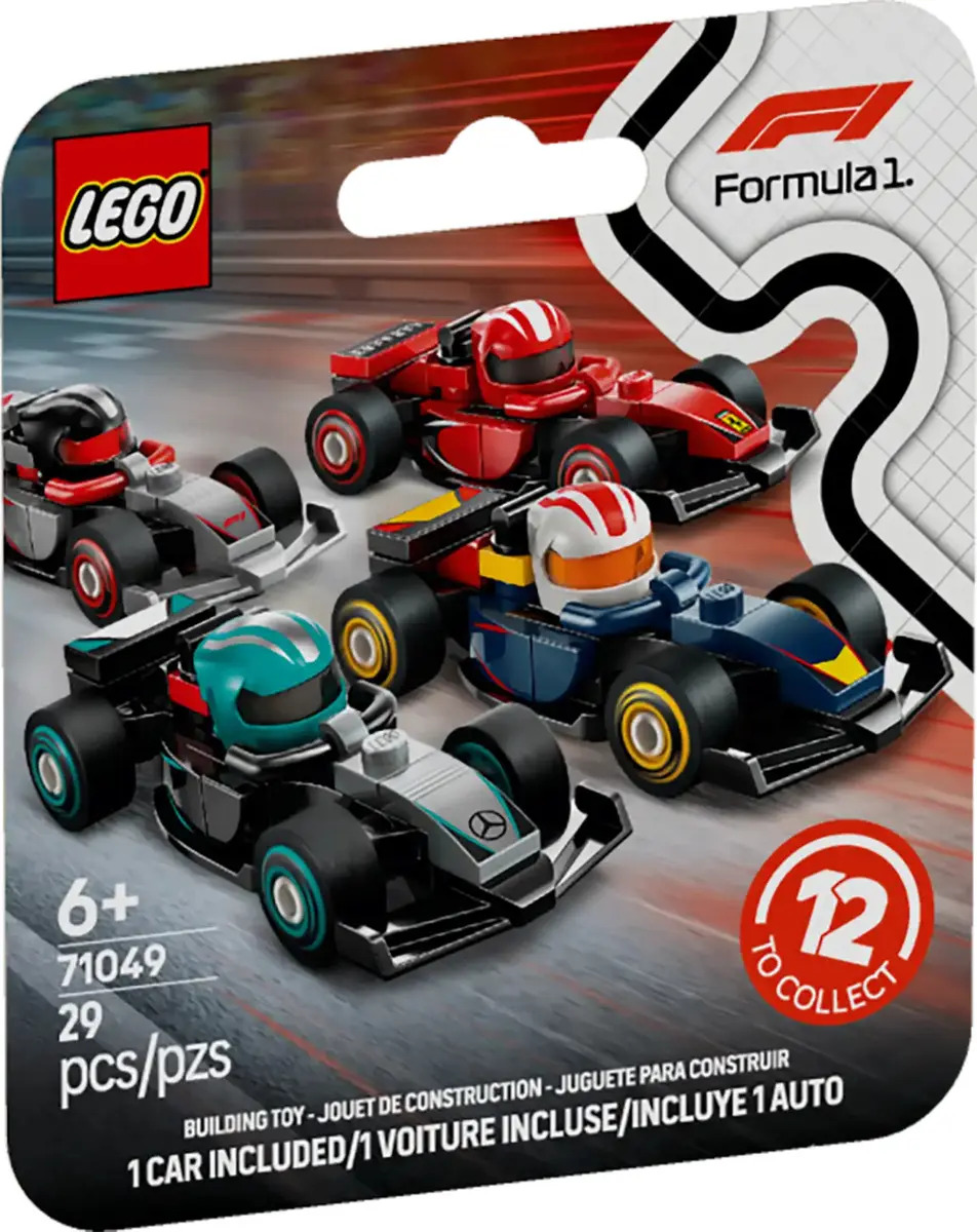 Autos de F1 Coleccionables Minifiguras 29pzs Lego 1