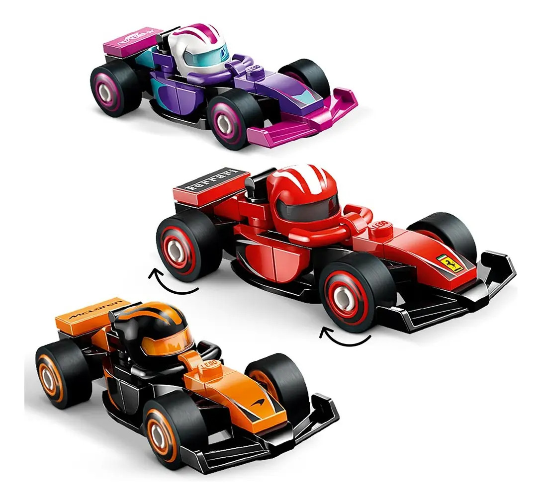 Autos de F1 Coleccionables Minifiguras 29pzs Lego 2