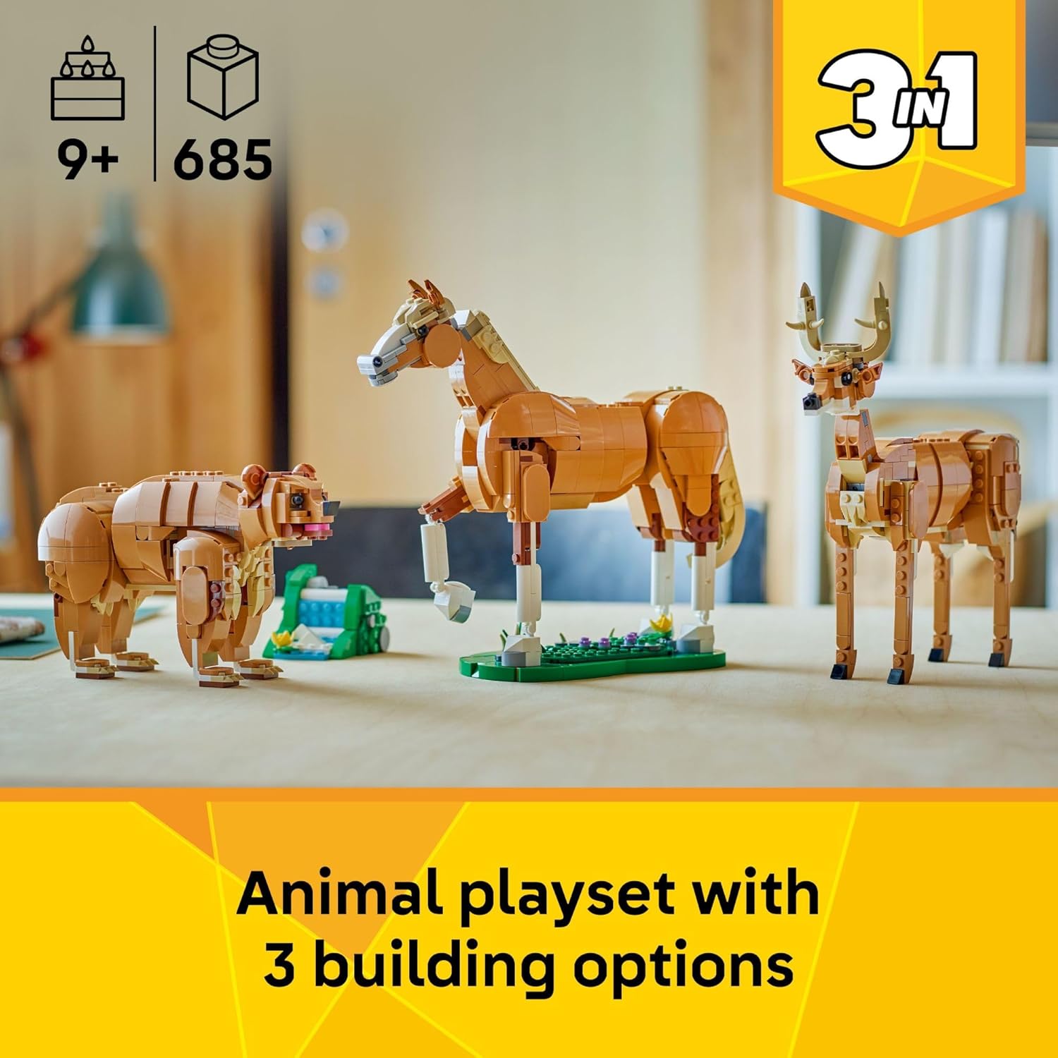 Creator 3en1 Beautiful Horse 31166 Lego 2