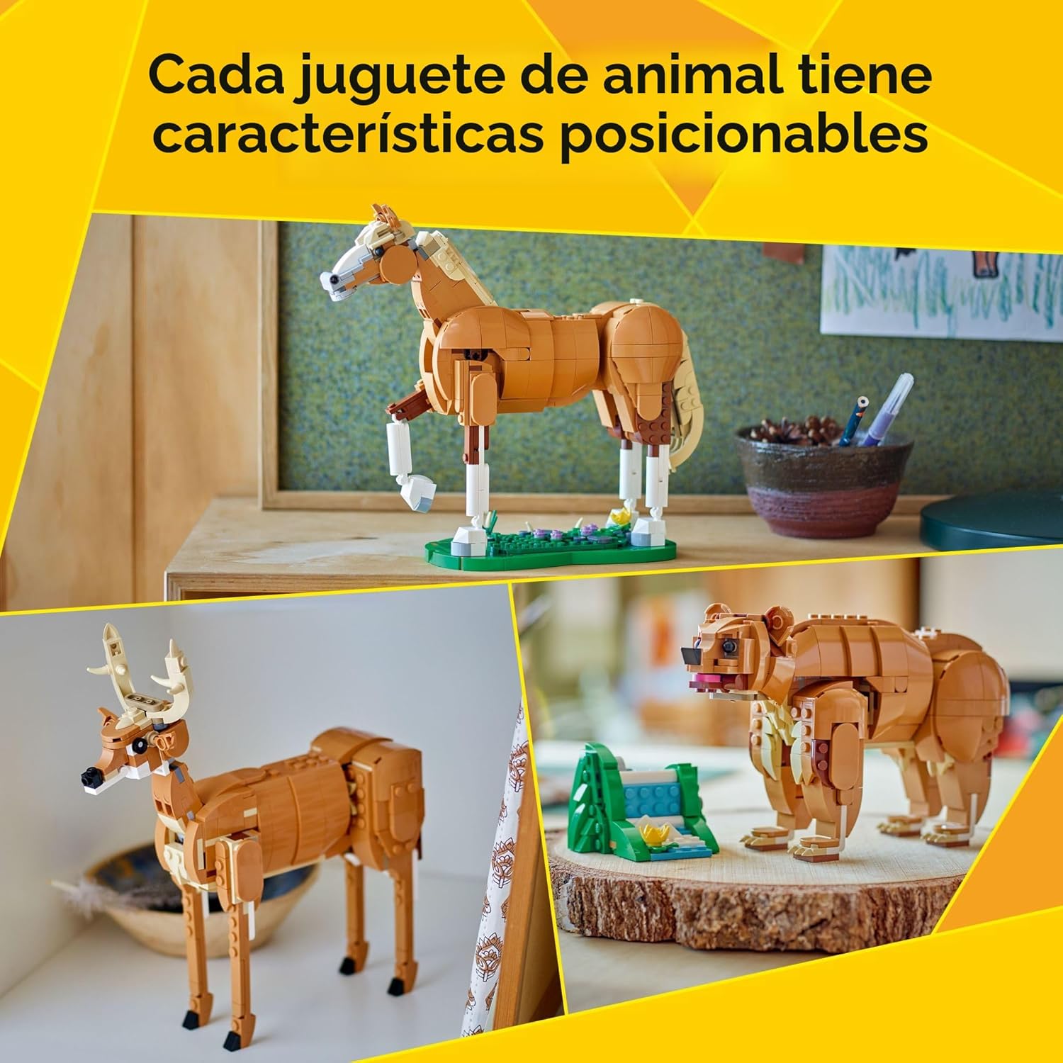 Creator 3en1 Beautiful Horse 31166 Lego 5