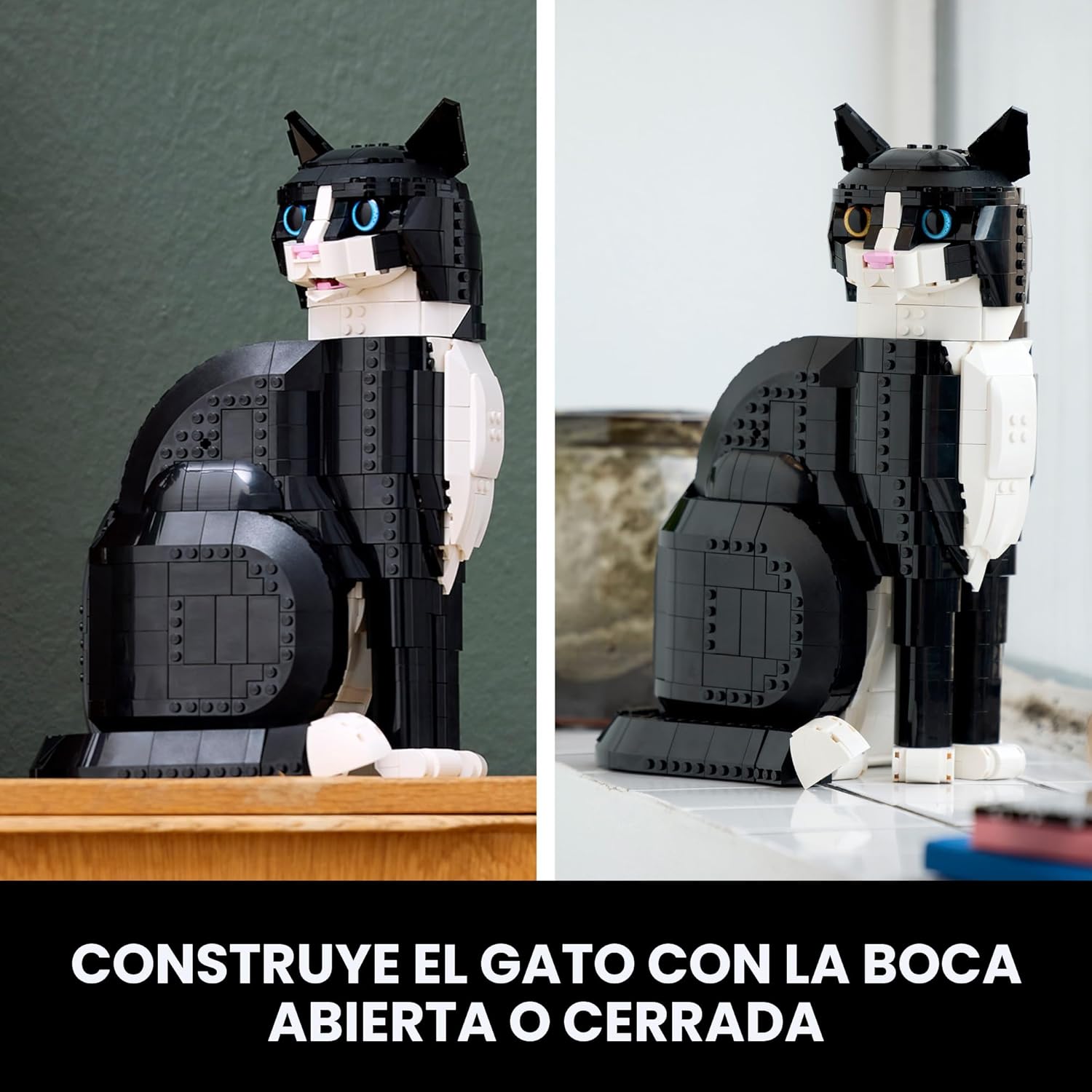 Lego Ideas Tuxedo Cat 21349 5