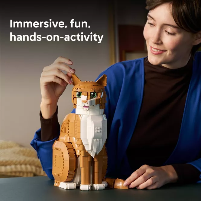 Lego Ideas Orange Cat 21376 piezas 1755 3