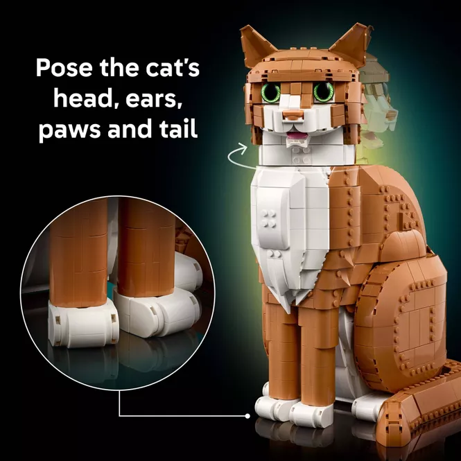 Lego Ideas Orange Cat 21376 piezas 1755 4
