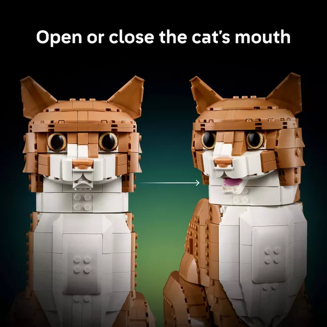 Lego Ideas Orange Cat 21376 piezas 1755 5