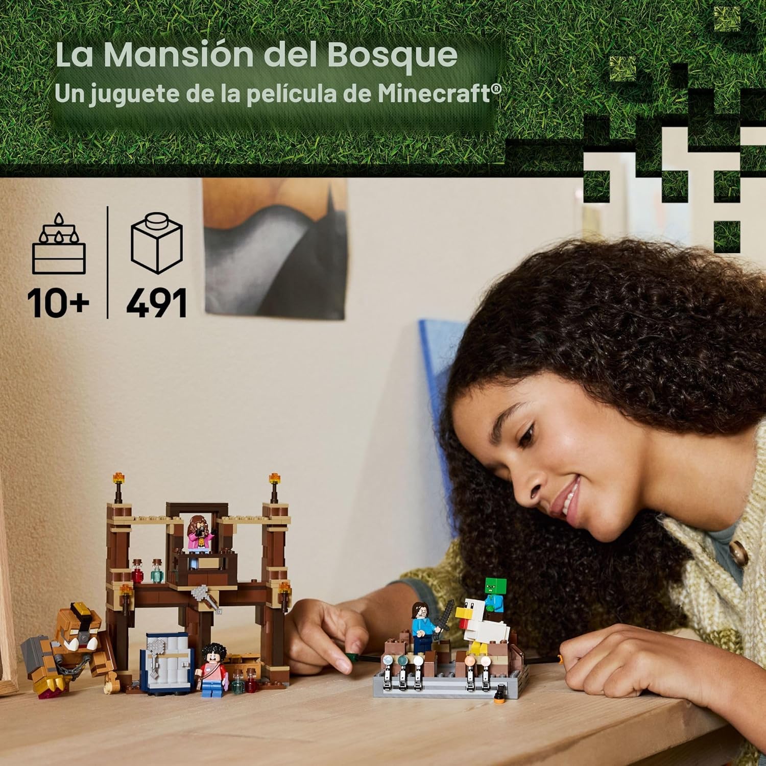Minecraft Woodland Mansion Ring de Combate 21272 Lego 2