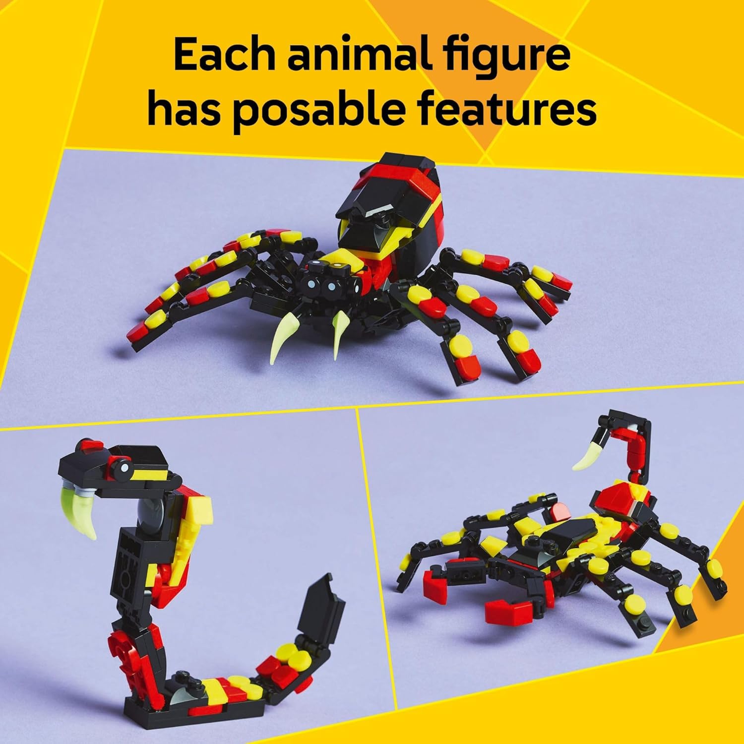 Lego Creator 3en1 Surprising Spider 31159 4