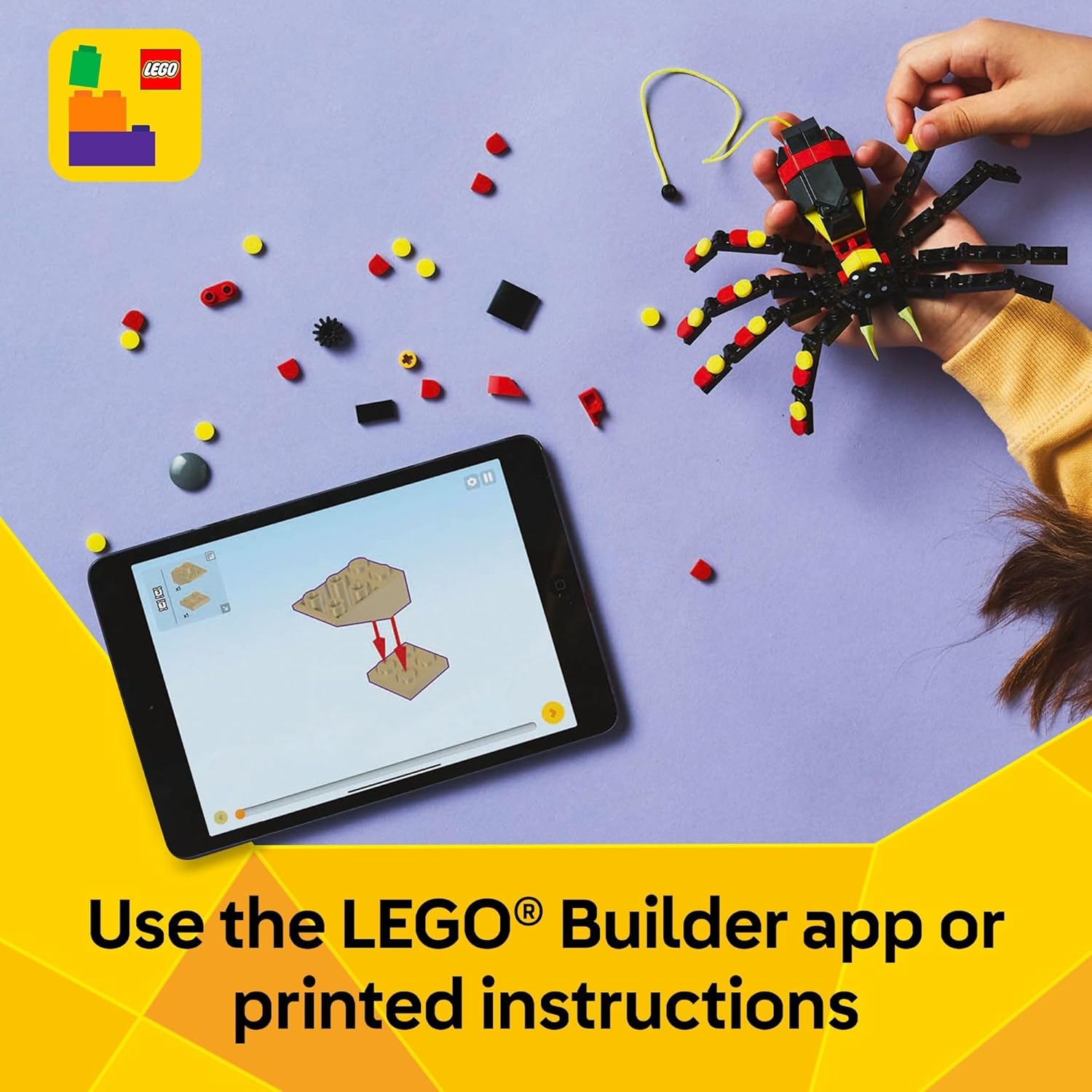 Lego Creator 3en1 Surprising Spider 31159 6