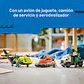 Lego City Airplane, Service Truck & Hovercraft 60505  - Miniatura 3