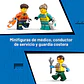 Lego City Airplane, Service Truck & Hovercraft 60505  - Miniatura 6